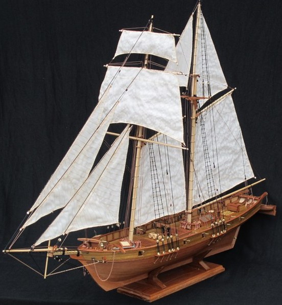 ZHL YACHT SWEDEN 1770 wood model ship kits Scale 1/24 21'' 540 mm 