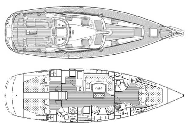 Yacht Description 游艇描述: Bavaria 50 Vision Sailboat